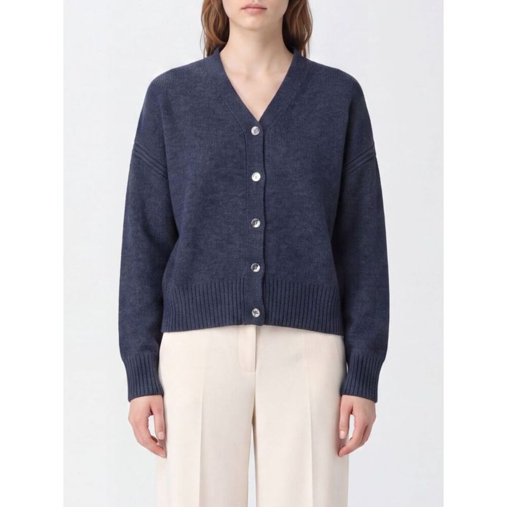 Pinko Women V-Neck Wool And Cashmere Blend Cardigan Pinko With Button Closure